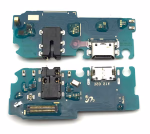 Flex Samsung A125 A12 2020/M127 M12 2021 for plugin, microphone, headphone connector original (service pack)
