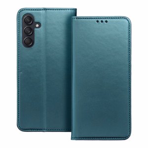 Flip case for Samsung M55 5G Smart Magneto dark green