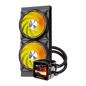 CPU water cooling DE240 (juodas)
