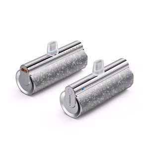 Powerbank Veger PlugOn (W0573P) PD QC3.0 2,4A 12W 5000 mAh with a built-in connector Lightning silver