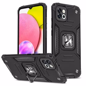 Чехол Wozinsky Ring Armor для Samsung Galaxy A03 бронированный с магнитным кольцом-держателем чёрный