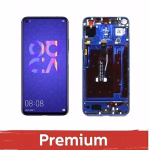 LCD дисплей для Huawei Nova 5T / Honor 20 с рамкой / сапфирово-синий / OEM