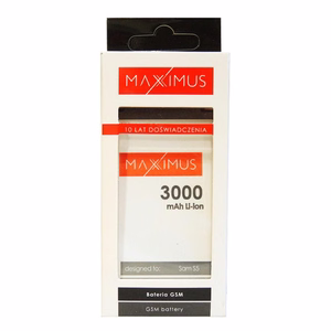 Baterija MAXXIMUS SAM G900 S5 3000 mAh