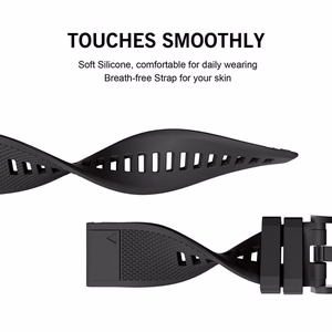 TECH-PROTECT SMOOTH GARMIN FENIX 3 / 5X / 3HR / 5X PLUS / 6X / 6X PRO / 7X juodas