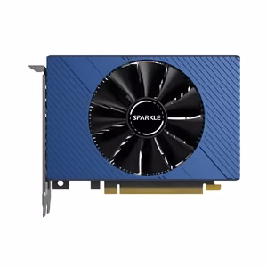 SPARKLE Intel Arc A380 6 GB GDDR6 96 bit PCIE 4.0 8x GPU 2000 MHz Single Slot Fansink 1xHDMI 3xDisplayPort SA380E-6G (Graphics Card)