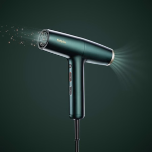 BaByliss Air Power Pro D6555DE – ионный фен 1700 Вт, зелёный/золотистый