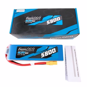 Аккумуляторная батарея Gens Ace емкостью 5800 мА·ч, 60C, 18,5 В, 5S1P, LiPo, с разъемом XT90