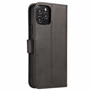 Magnet Case элегантный чехол с откидной крышкой и функцией подставки для Motorola Moto G Stylus 2022 чёрный