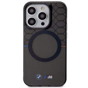 BMW Pattern MagSafe dėklas telefonui iPhone 13 Pro Max - pilkas