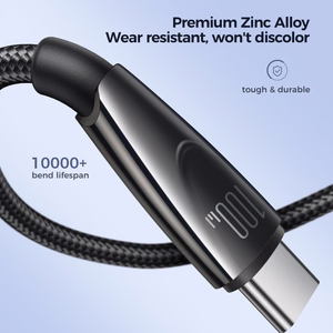 Кабель USB Joyroom SA31-AC6 USB-C 100W 1.2м чёрный