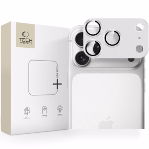 Kameros apsauga Tech-Protect CamFull Fit+ Apple iPhone 17 Pro Silver