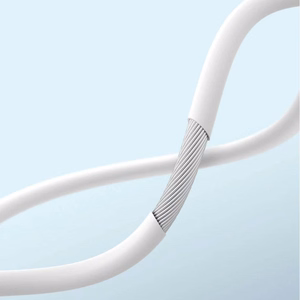 Dudao X3 Wired USB-C In-Ear Ausinės - baltas