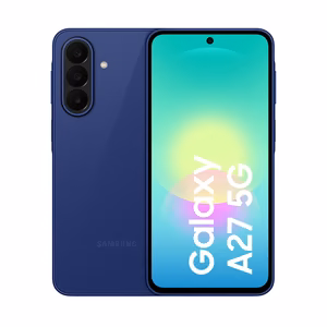 Samsung GALAXY A27 5G 17 cm (6.7") Dviguba SIM jungtis Android 16.0 C tipo USB 8 GB 256 GB 5000 mAh Mėlyna