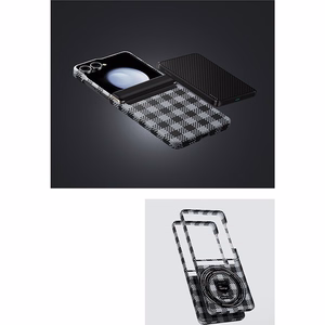 Benks магнитный Armor Vichy Spin Kevlar чехол 1000D (BK48) Samsung Galaxy Z Flip 7 черный