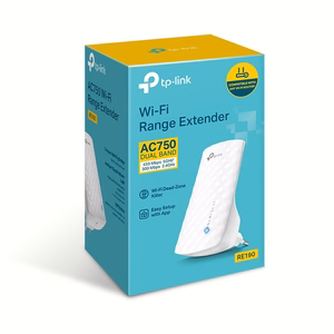 TP-Link RE190 tinklo stiprintuvas Tinklo kartotuvas baltas