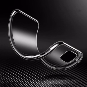 Skaidrus spalvotas gelinis TPU dėklas telefonui su metaliniu rėmeliu Samsung Galaxy A33 5G, juodas