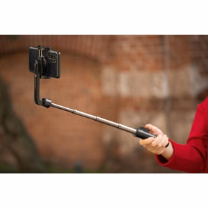 Asmenukių lazda + trikojis Forcell F-GRIP (S70M) (Bluetooth) juoda