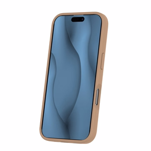 Silicone Thin Mag dėklas iPhone 16 6,1" rudas