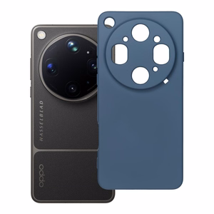 Silikoninis dėklas Oppo Find X9 ULTRA, mėlynas
