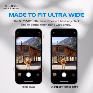 X-ONE Sapphire Camera Armor - for Samsung Galaxy S23/S23 Plus - silver