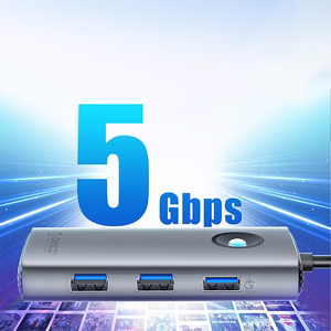 USB-C šakotuvas Orico (PW11-5P) (1xUSB-C, 3xUSB, HDMI)