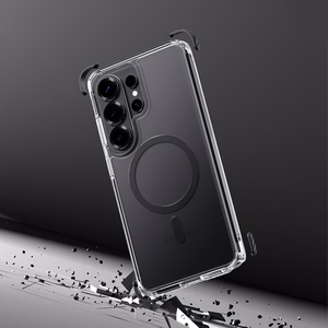 Rock Crystal Clear Magnetic Series dėklas skirtas Samsung Galaxy S26 Ultra skaidrus