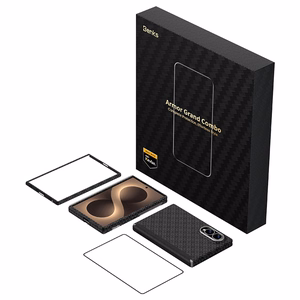 Benks Magnetic Armor Grid Pro Grand Combo dėklas (C.K.FL.SA.BK.CS60), skirtas Samsung Galaxy Z Fold 8, juodas