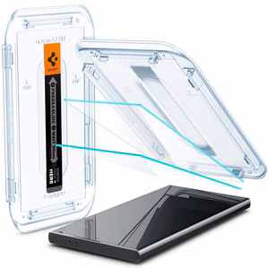 Spigen Glas.tR EZ Fit grūdinto stiklo apsauga Samsung Galaxy S24 Ultra (2 vnt.)