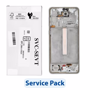 ServicePack LCD ekranas SAMSUNG A33 5G A336B GH82-28143B Balta