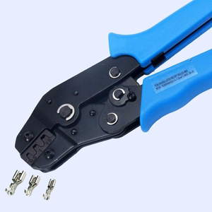 E6016 wire connector set with crimping tool