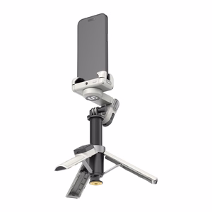 AOCHUAN M3 Pro Mini stabilizatorius su AI jutikliu (baltas)
