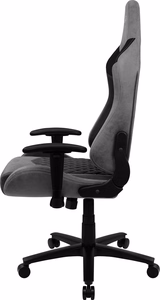 Aerocool DUKE AeroSuede Universali kompiuterinių žaidimų kėdė Juoda, Pilka