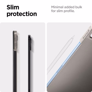 Spigen Smart Fold dėklas iPad Pro 13" 2024 - juodas