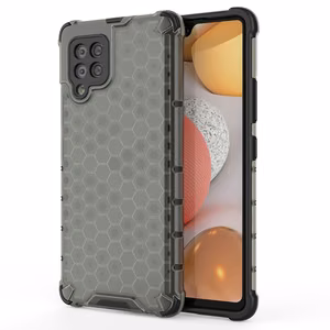 Honeycomb dėklas šarvuotas su TPU buferiu Samsung Galaxy A42 5G juodas