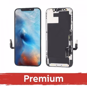 LCD дисплей совместимый с iPhone 12 / 12 Pro чёрный (Hard OLED / Premium) /*Removable IC*/