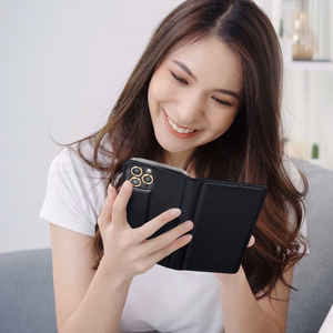 Išmanus dėklas telefonui SAMSUNG Xcover 6 Pro - juodas