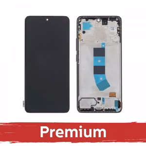 LCD ekranas skirtas Xiaomi Redmi Note 13 4G su rėmeliu / Mint Green / OEM
