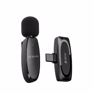 Devia микрофон для смартфона Kintone USB-C чёрный
