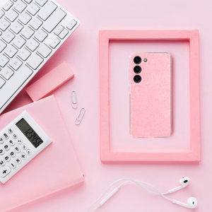 Clear Case 2 mm Blink dėklas, skirtas Xiaomi Redmi Note 15 PRO 4G, rožinis