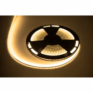Rebel vandeniui atspari LED juosta, 25 m, šiltai balta, 1500 x 5050 SMD, 12 V