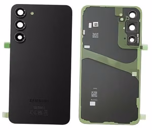 Galinis dangtelis Samsung S916 S23+ vaiduoklio juodas originalus (naudotas kokybė C)