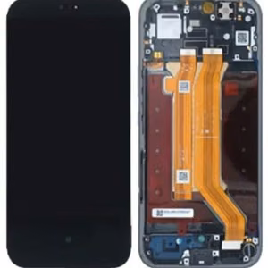 Originalus Huawei Honor 600 Lite/600e LCD ekranas su lietimui jautriu stikliuku ir rėmeliu, juodas (servisinė pakuotė)