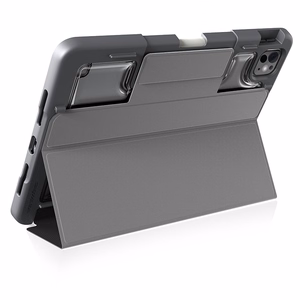 Прочный чехол-книжка STM Dux Plus для iPad Pro 11" M5 (2025) / M4 (2024), чёрный
