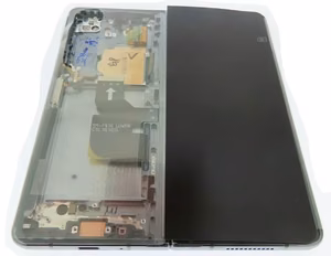 LCD ekranas Samsung F936 Z Fold4 5G su jutikliniu ekranu (Vidinis) Grey Green originalus (naudotas Grade B)