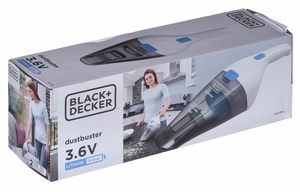BLACK+DECKER NVC115JL – ручной пылесос без мешка, серо-белый