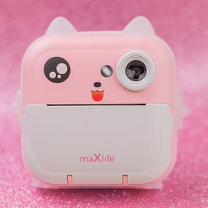 Maxlife фотокамера мгновенной печати MXPC-100 розовый