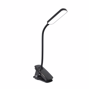 Wozinsky VT-01 Mini LED skaitymo lempa su spaustuku ir 80 cm USB-C laidu, juoda