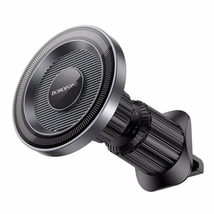 Automobilinis telefono laikiklis Borofone BH122 Magsafe (air vent) juodas
