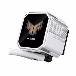ASUS TUF Gaming LC III 360 ARGB LCD White Edition procesoriaus viskas viename skystojo aušintuvo 12 cm 1 vnt.