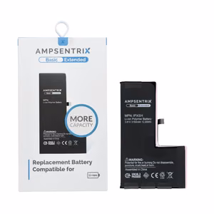 AmpSentrix Basic аккумулятор iPhone XS (высокая ёмкость 3150 mAh)